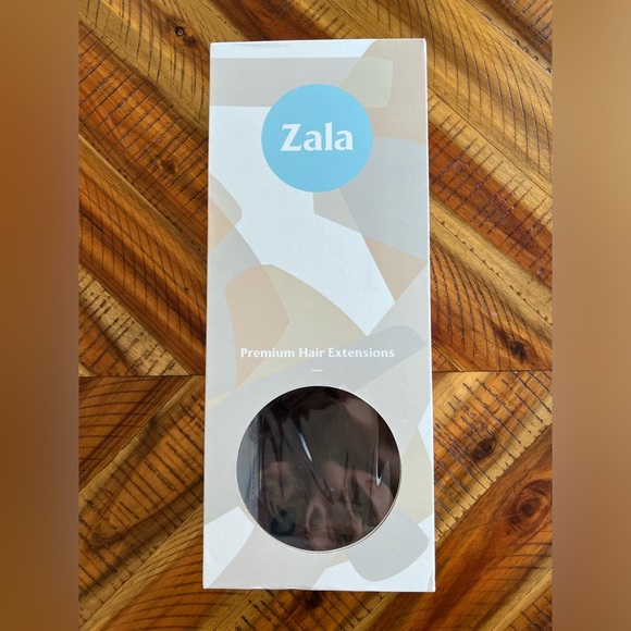 Zala Clip-in Ponytail Human Hair Extensions 22 Inch - 105g - Dark Chocolate #2 - Picture 6 of 10